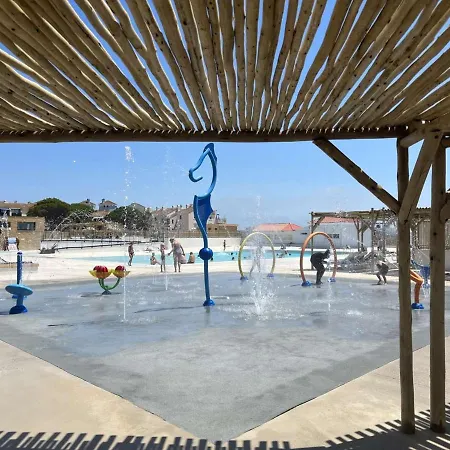 Nyaraló Maison T3 Avec Terrasse, Piscine Et Activites - Cap Coudalere, - Fr-1-431-117 Le Barcarès